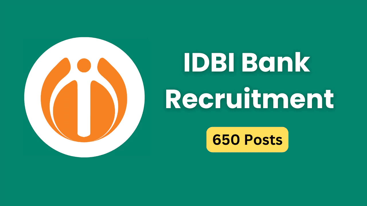 IDBI Bank Recruitment 2025