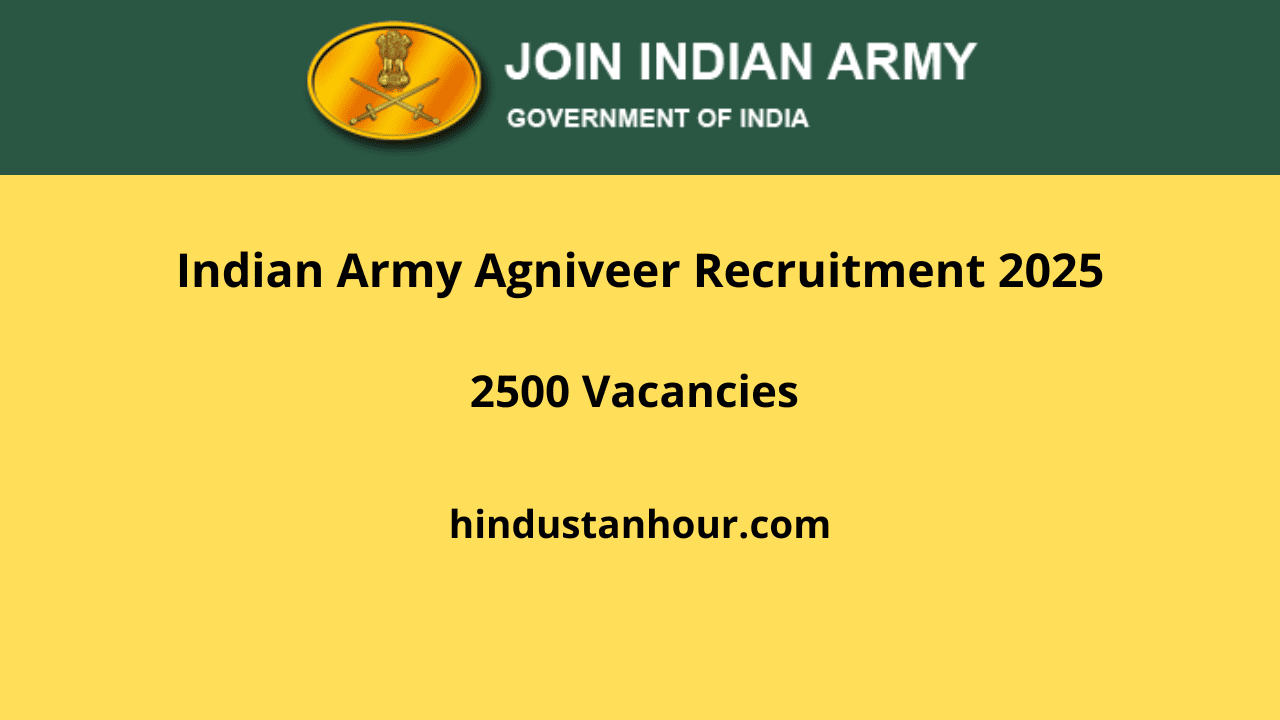 Indian Army Agniveer Recruitment 2025