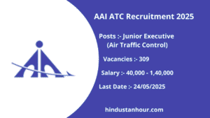 ​AAI ATC Recruitment 2025