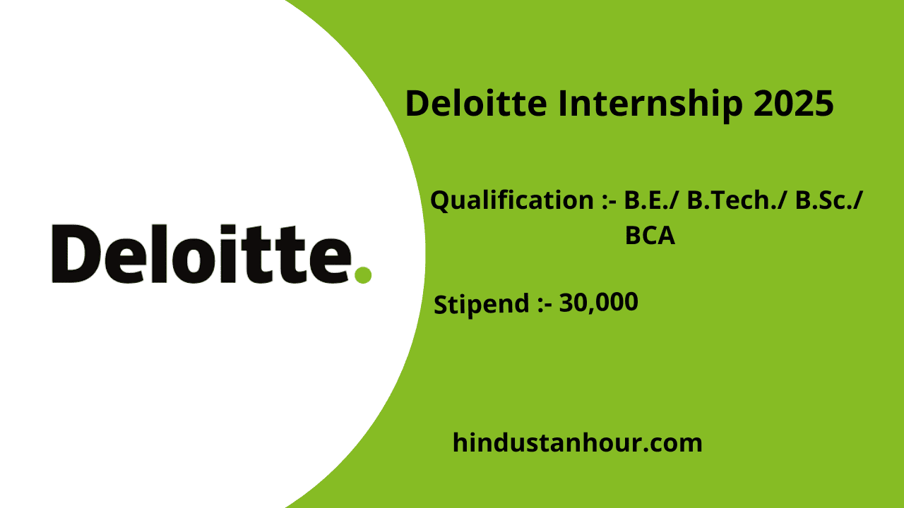 Deloitte Internship 2025