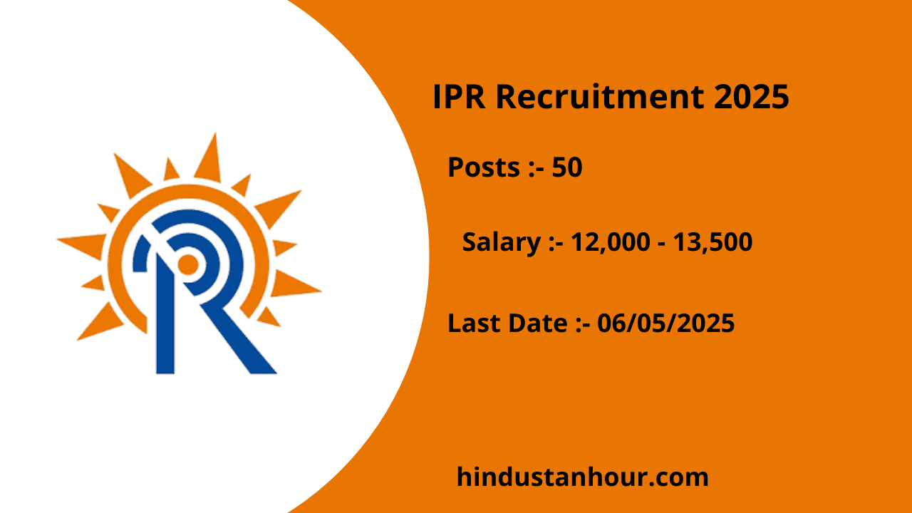 IPR Recruitment 2025