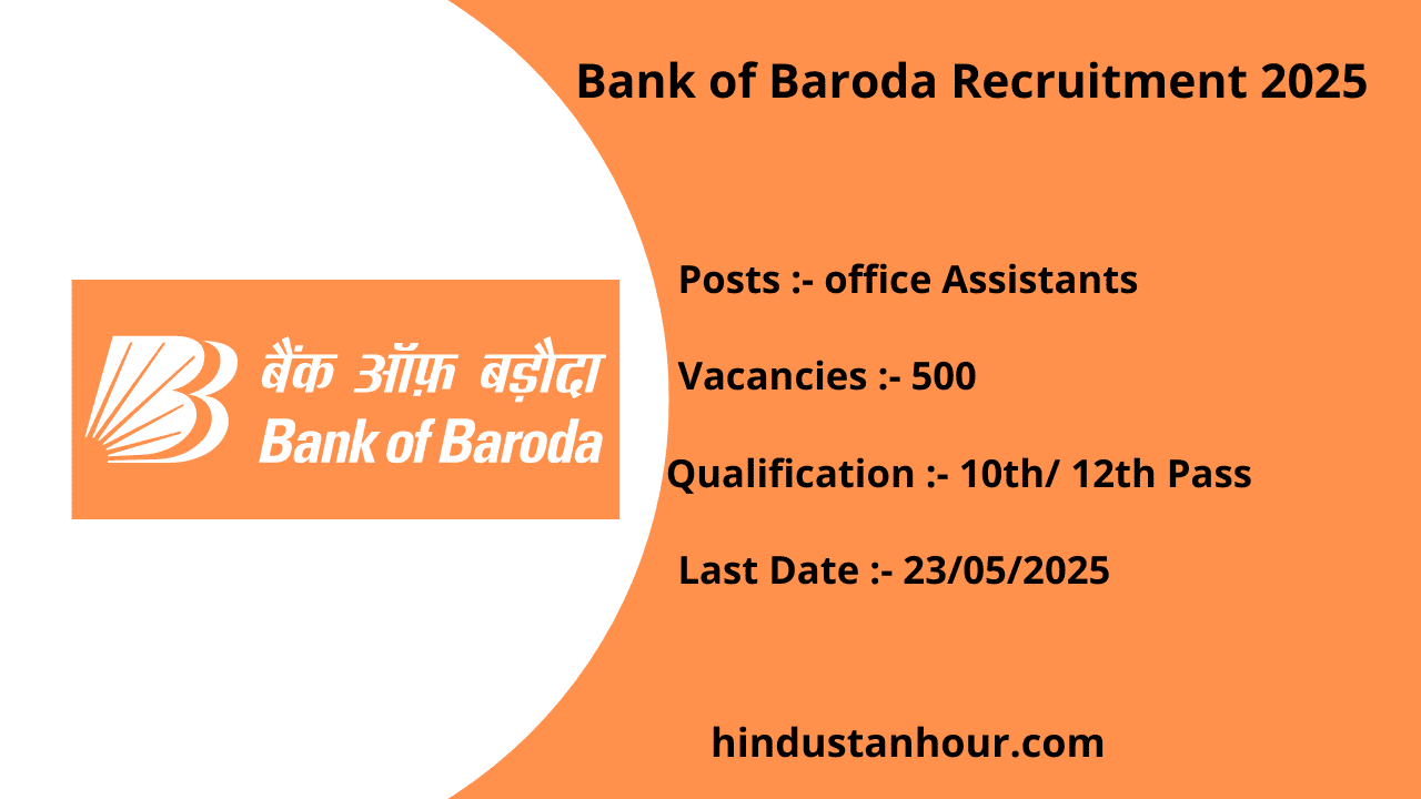 Bank of Baroda Recruitment 2025