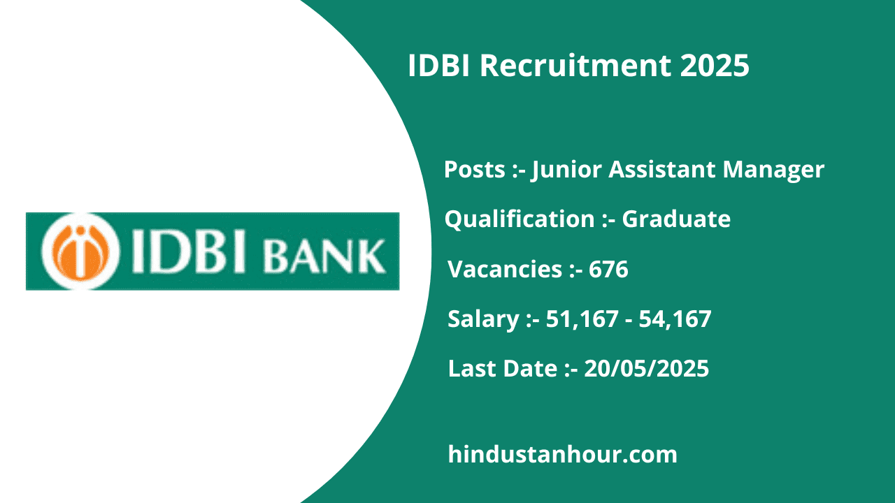 IDBI Recruitment 2025