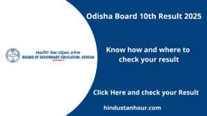 Odisha Board 10th Result 2025