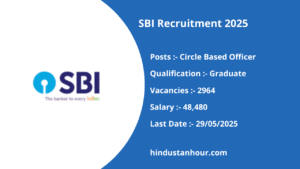 SBI Recruitment 2025